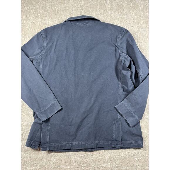 Aether Utility Jacket Men’s Sz XL Canvas Chest & Hand Patch Pockets Snaps - Picture 6 of 7